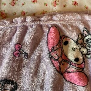 My melody and KUROMI blanket